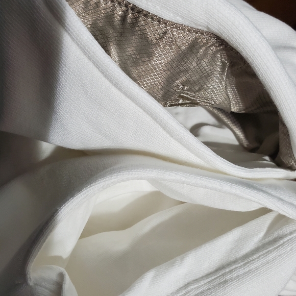 NWT ADVISORY BOARD CRYSTALS Abc 123 WOMEN SWEATSHORTS Selenite -white Sz M - Picture 12 of 12